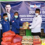 Fraksi Demokrat Konsel Salurkan Sejumlah Paket Bantuan