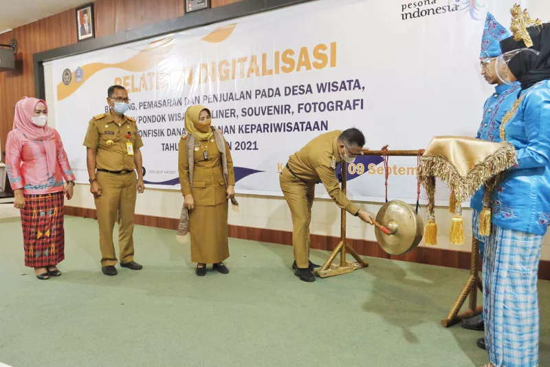 Pelatihan Digitalisasi Kepariwisataan Dibuka Wali Kota Kendari