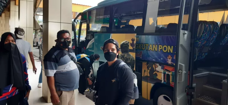 Tim dayung Sultra Tiba di Papua