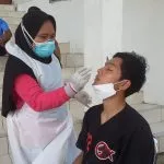 Atlit Softball Sultra Jalani Tes Swab Antigen