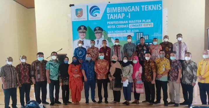 Wujudkan Kota Cerdas, Pemkab Konsel Gelar Bimtek Penyusunan Master Smart City