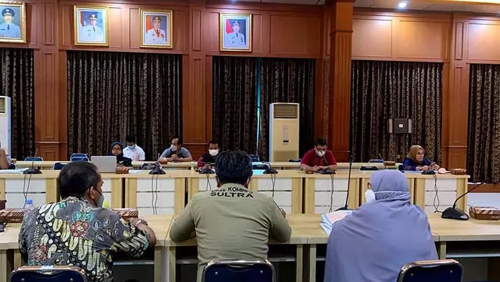 Pemprov Sultra Gelar Rakor Tim Pengendali Inflasi Daerah