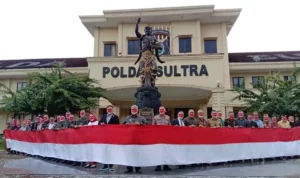 Polda Sultra Bersama Forkopimda Gelar Deklarasi Damai