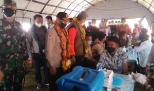 Lukman Abunawas Apresiasi Pelaksanaan Vaksinasi di Butur