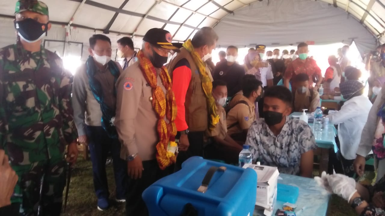 Lukman Abunawas Apresiasi Pelaksanaan Vaksinasi di Butur