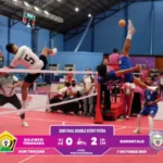 Tim Sepak Takraw Sultra Raih Perunggu Dinpmor Double Event