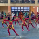 SDN 84 Kendari Juara Lomba Senam Antar Guru se Kota Kendari