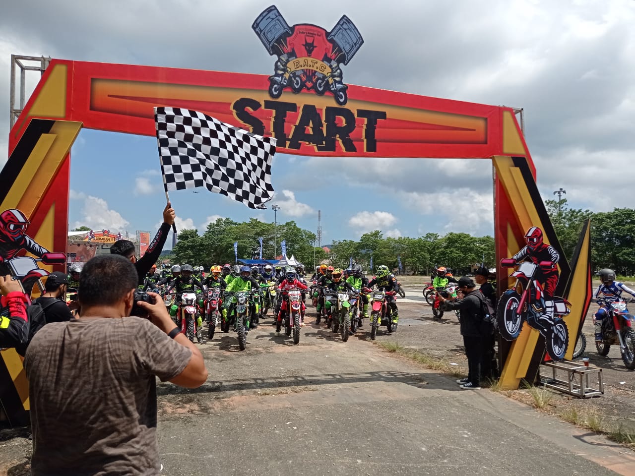 Ribuan Rider Sulawesi Ramaikan Jelajah 1