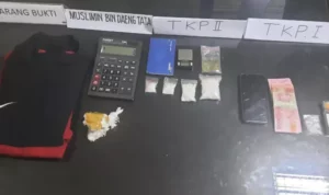 Pengedar Sabu Antar Provinsi Berhasil Dibekuk Polda Sultra Di Baruga