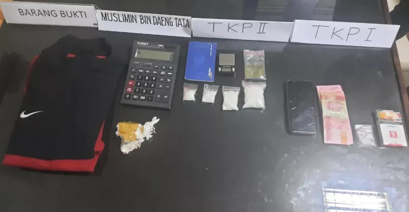 Pengedar Sabu Antar Provinsi Berhasil Dibekuk Polda Sultra Di Baruga