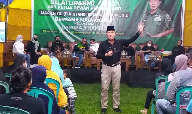 ASR Sahuti Keluhan Masyarakat di Kecamatan Baruga dan Kambu