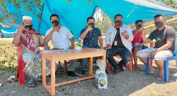 ASR Konkep Sosialisasikan Andi Sumangerukka Door To Door