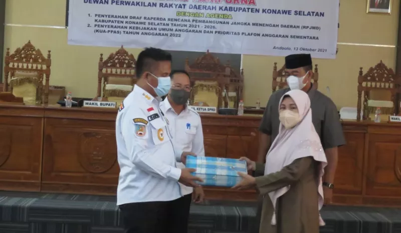 DPRD Dan Pemkab Konsel Segera Bahas Raperda RPJMD Dan KUA-PPAS