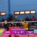 Sepak Takraw Putri Sultra Lolos ke 8 Besar Nomor Double Event
