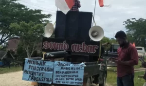 Aliansi Pemerhati Infrastruktur Butur, Blokir Jalan Poros Ereke - Baubau