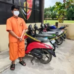 Spesialis Curanmor Diamankan Jatanras Ditreskrimum Polda Sultra.