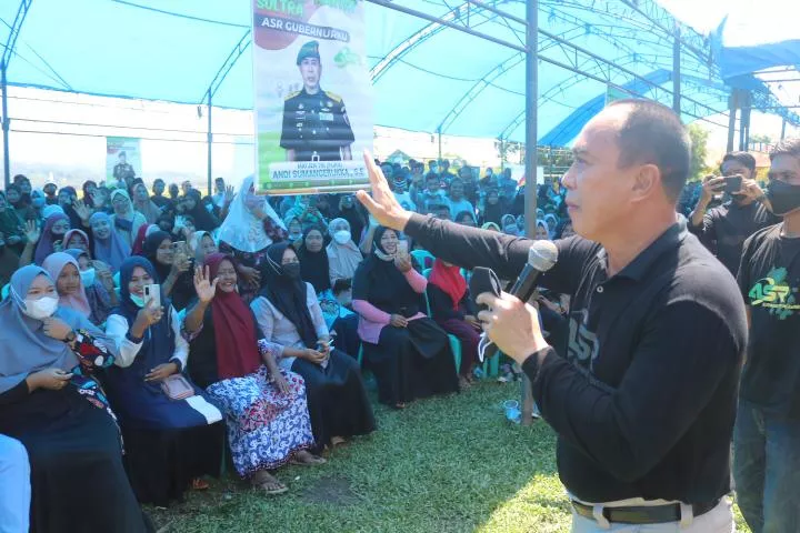 Warga Desa Konaweha Kolut Dukung Penuh Andi Sumangerukka
