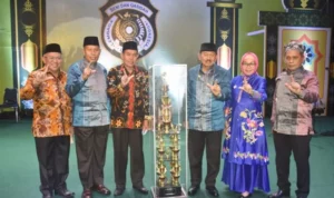 Sabet Lima Emas Kota Kendari Juara Umum Lasqi