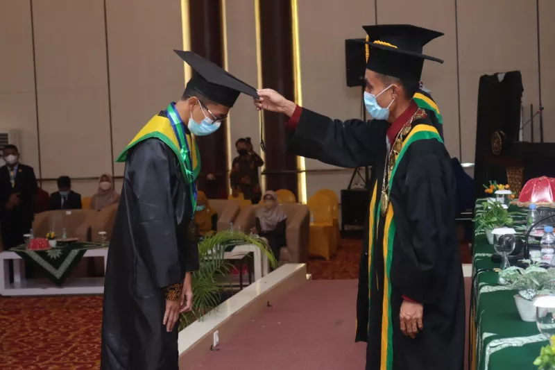 UMK Kukuhkan 577 Sarjana, Rektor : Jaga Akhlak Kembangkan Ilmu