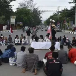 Peringati Hari Pahlawan, GMNI Kota Kendari Gelar Parade Jalanan