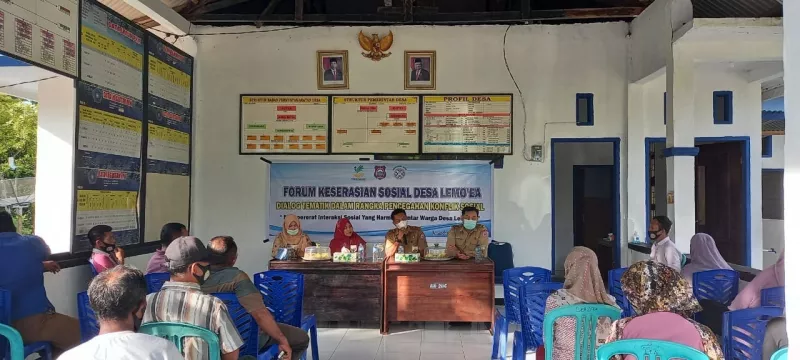 Desa Lemoea Dapat Bantuan BKS dari Kemensos