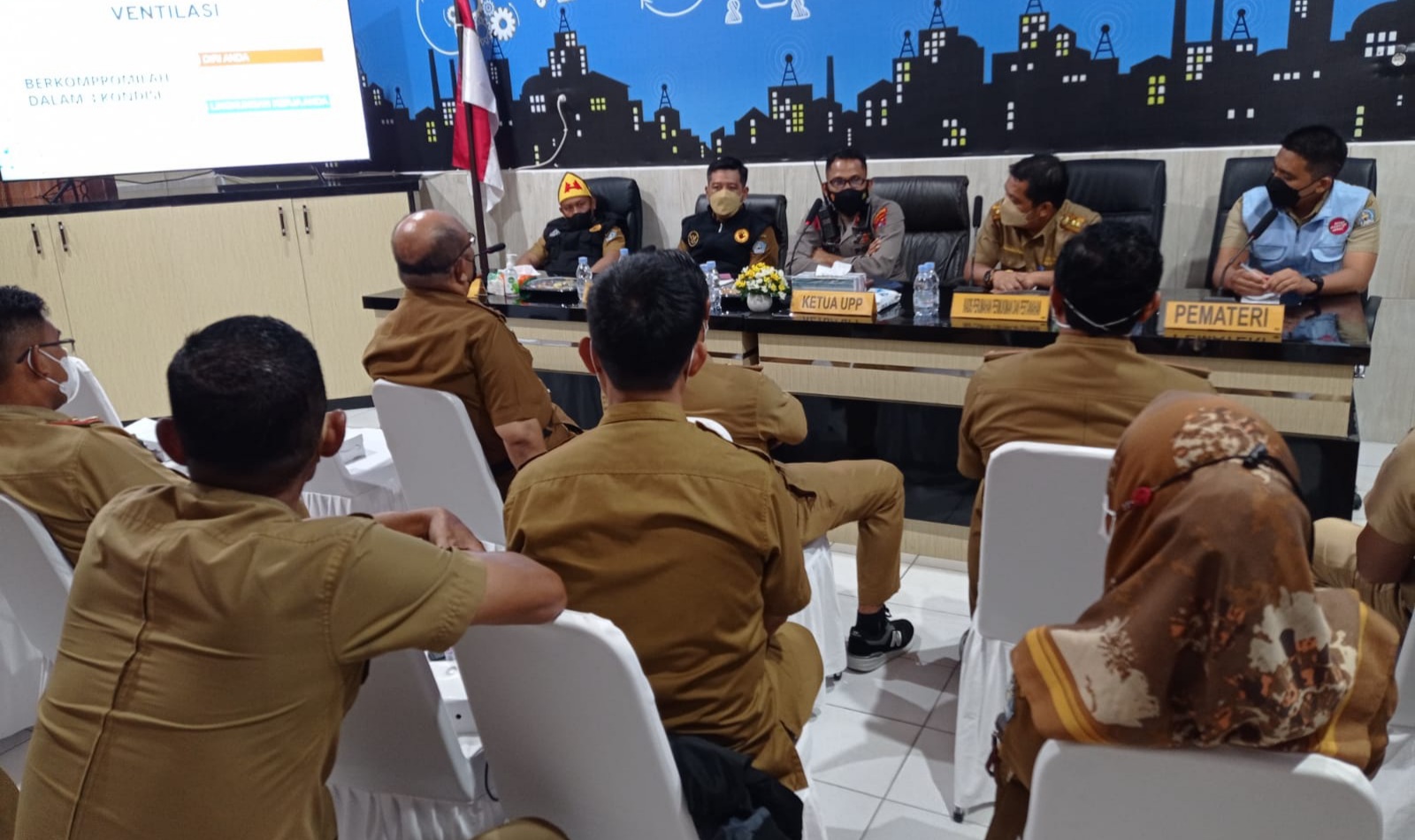 Inspektorat Kota Kendari Menggelar Sosialisasi UPP pada Dinas Perumahan