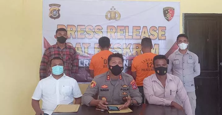 Kades dan Kaur Keuangan di Butur, Jadi Tersangka Kasus Korupsi Dana Desa Senilai Rp628 Juta