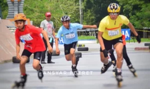 Sepatu Roda Siap Dipertandingkan Pada Porprov XIV