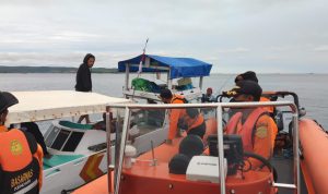 Basarnas Kendari Selamatkan 7 Penumpang Longboat