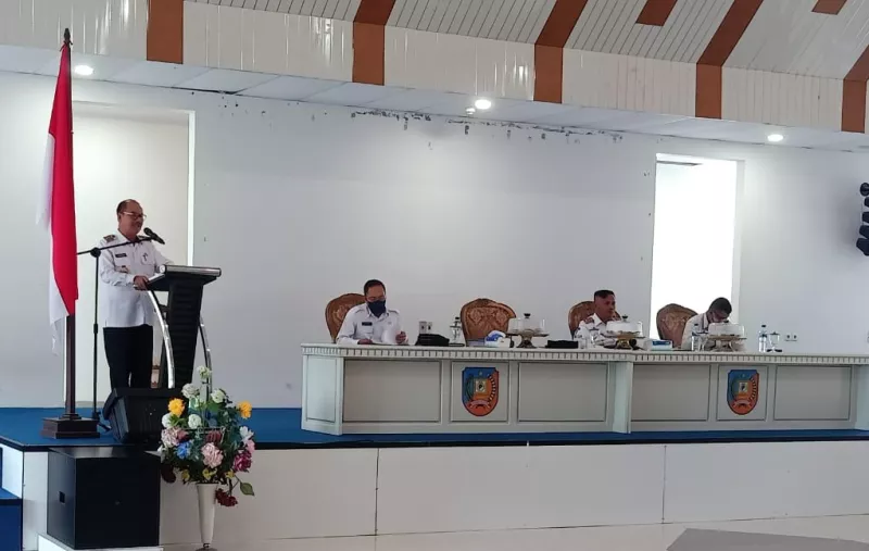 Pemkab Konsel Gelar Raker Pelaksanaan APBD dan Renja OPD