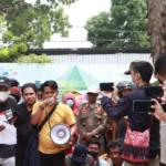 Jelang Peresmian Tambat Labuh, Puluhan Pedagang Demo di Kantor Wali Kota