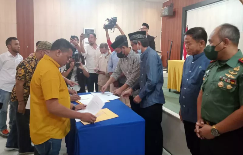 PT GKP Rekonsiliasi dengan Warga Ruko - Ruko