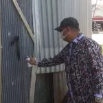 Ketua DPRD Pantau Titik Pemasangan Lampu PKT