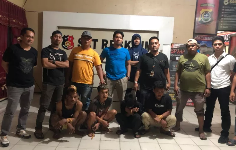 Cabuli Anak Dibawah Umur, Empat Pemuda di Tobimeita Ditangkap