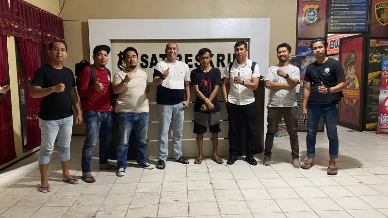 Mencuri di Kapal Tongkang, Warga Jati Mekar Ditangkap