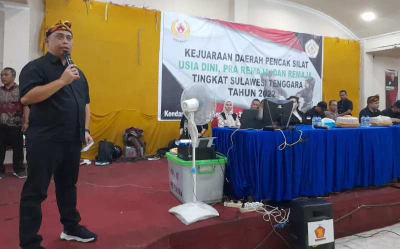 Andi Ady Aksar Buka Kejurda Pencak Silat