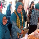 Tim PKK Pusat Cek Program Pokja II PKK Kota Kendari di Kelurahan Mokoau