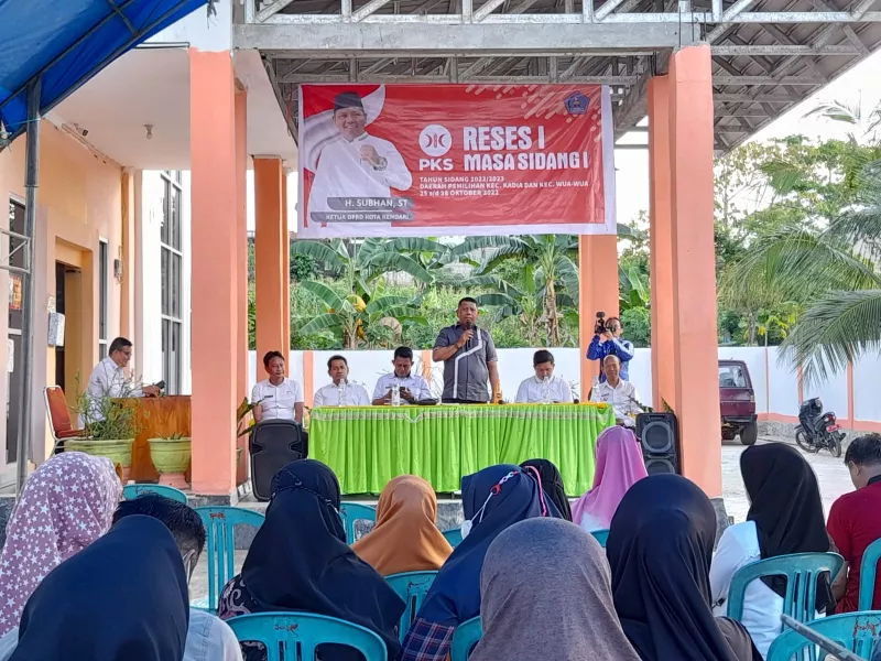 Reses Ketua DPRD Kendari, Warga Ajukan Perbaikan Drainase dan Penerangan