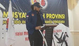 Ketua KONI Sultra Buka Musprov Hapkido Indonesia