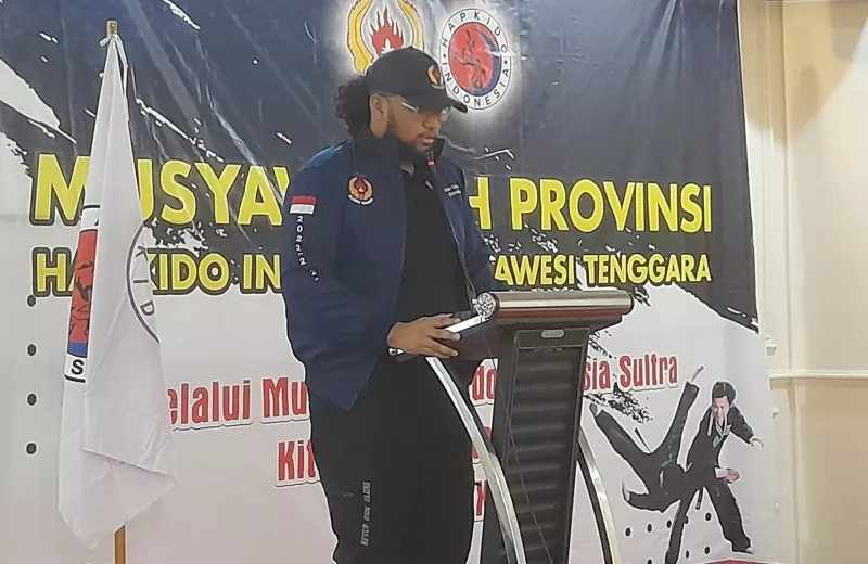 Ketua KONI Sultra Buka Musprov Hapkido Indonesia
