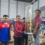 POPDA - Kontingen Kota Kendari berhasil menjadi juara umum Popda 2024. FOTO : Rasman ? Kendariaktual.com
