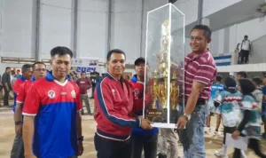 popda juara POPDA - Kontingen Kota Kendari berhasil menjadi juara umum Popda 2024. FOTO : Rasman ? Kendariaktual.com
